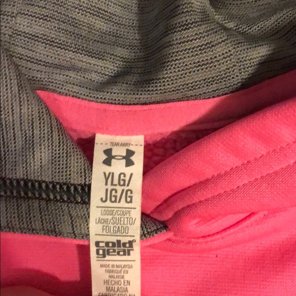Under Armour cold gear youth large hoodie - Picture 4 of 4